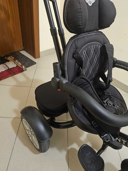 Триколка Bentley 6в1 – Onyx Black | Отлично състояние Bentley Trike