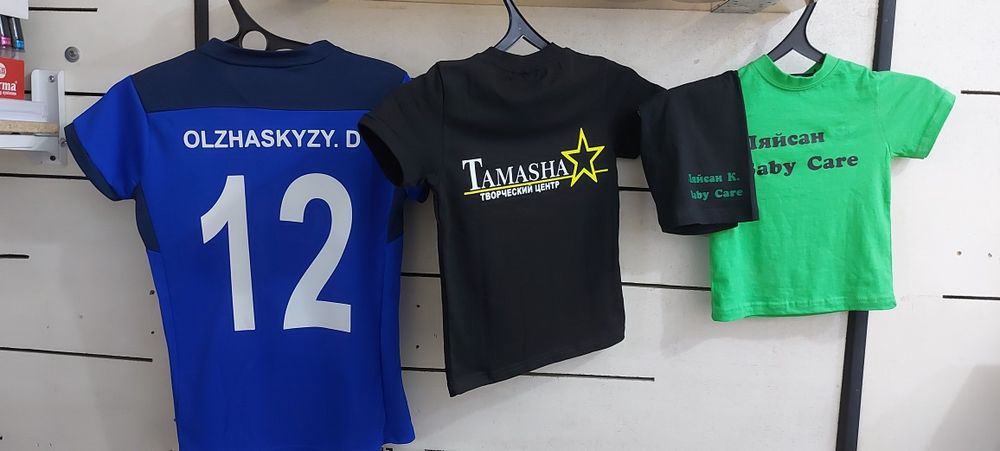 Надписи и фото на футболках , печать на футболках , кепках