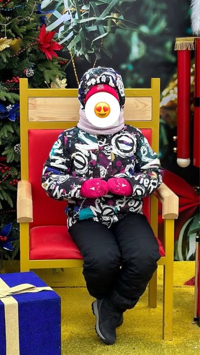 Зимний комбинезон для девочек