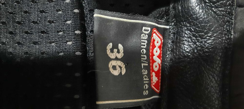 Дамско кожено мото яке Polo