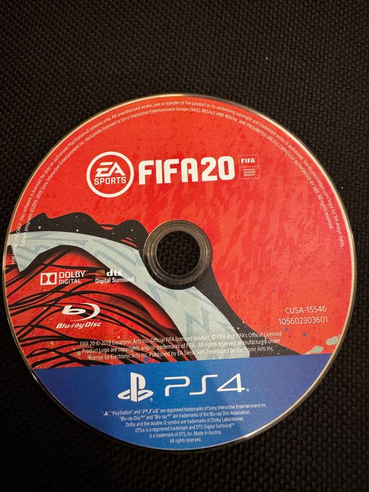 Видео игра FIFA 20 PS4