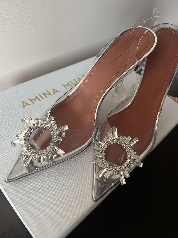 Pantofi originali Amina Muaddi