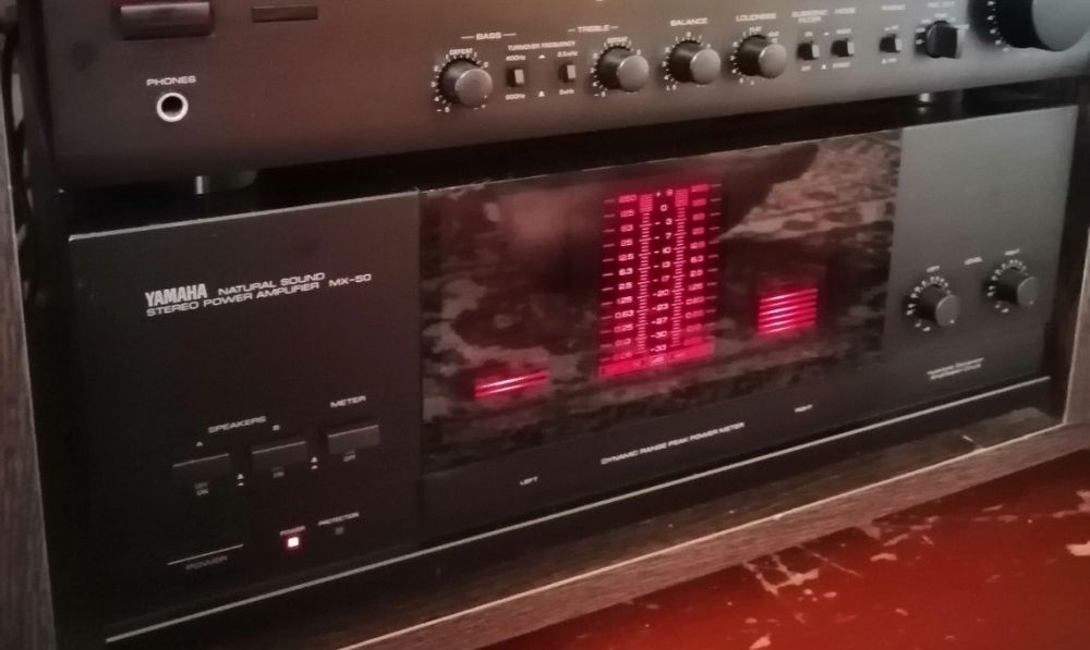 Amplificator putere Yamaha MX 50, preamplificator Yamaha CX 630