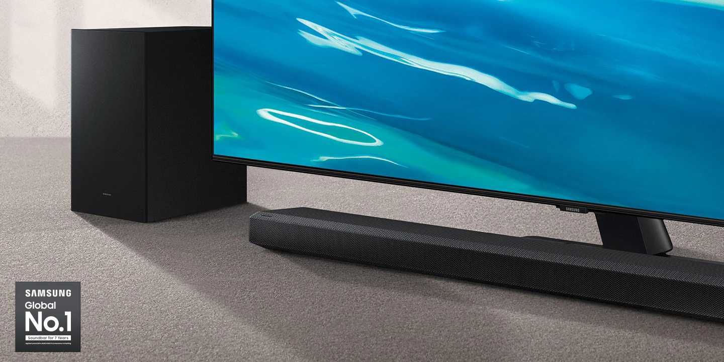 Саундбар Samsung Dolby Atmos HW-Q700B 3.1.2Ch. 330W (Новинка 2022)