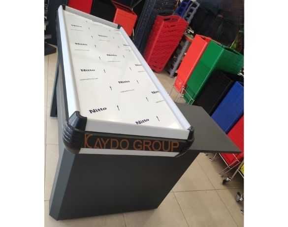 Касов модул / Каса за магазин 1,50м RAL-7016 тъмно сив