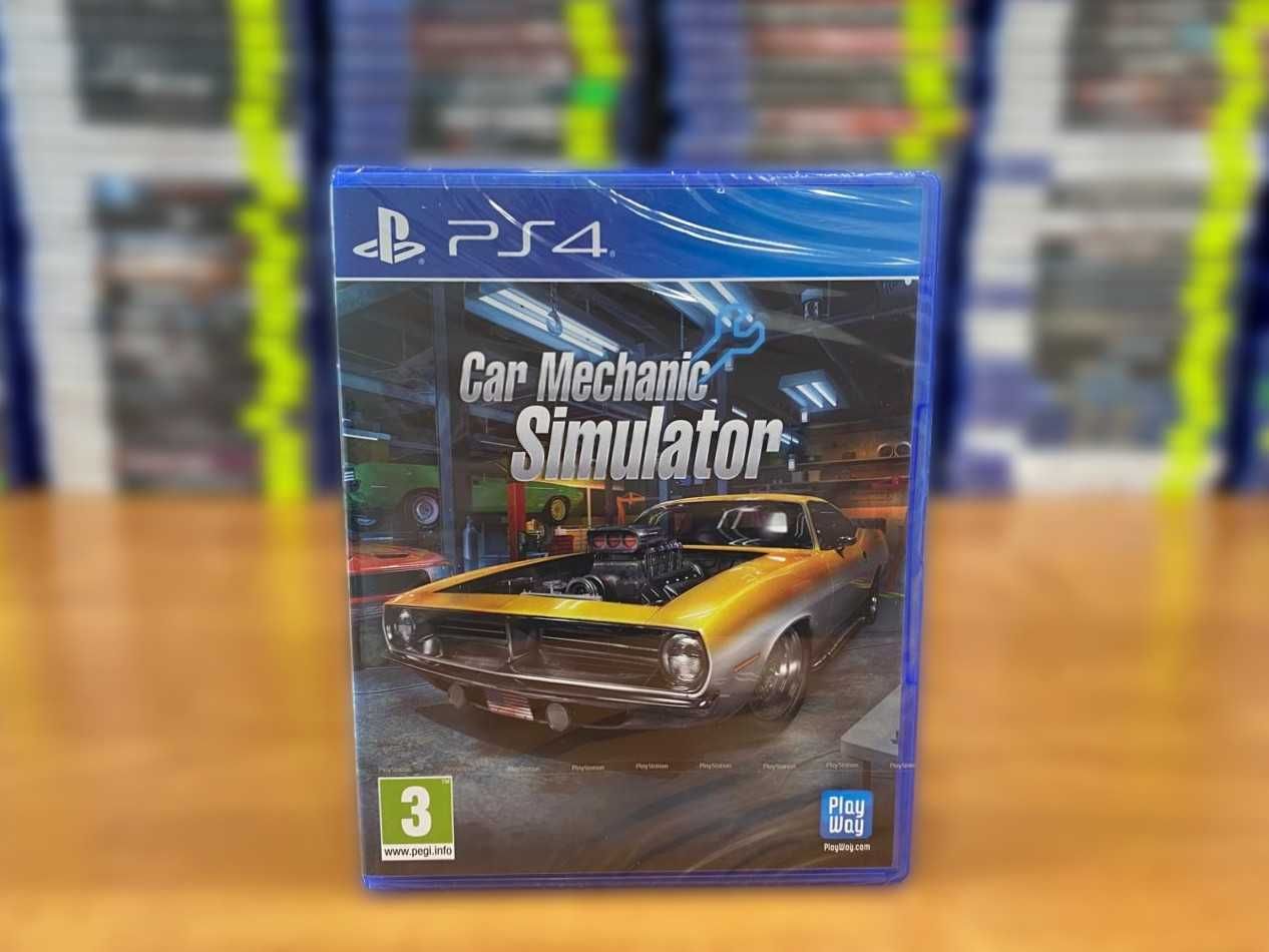 Новый Car Mechanic Simulator** PS4/PS5 Cимулятор Автомеханика Пс4