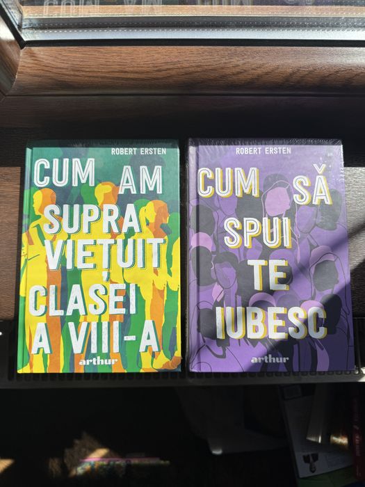 Volumele “Cum sa supravietuiesti clasei a 8 a”