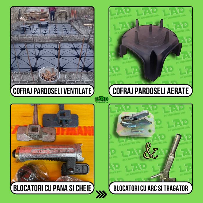 Panouri Tip Doka Kaufmann - Grinda - Popi Metalici + Alte accesorii
