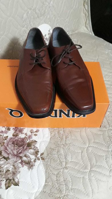 Мужские кожаные туфли