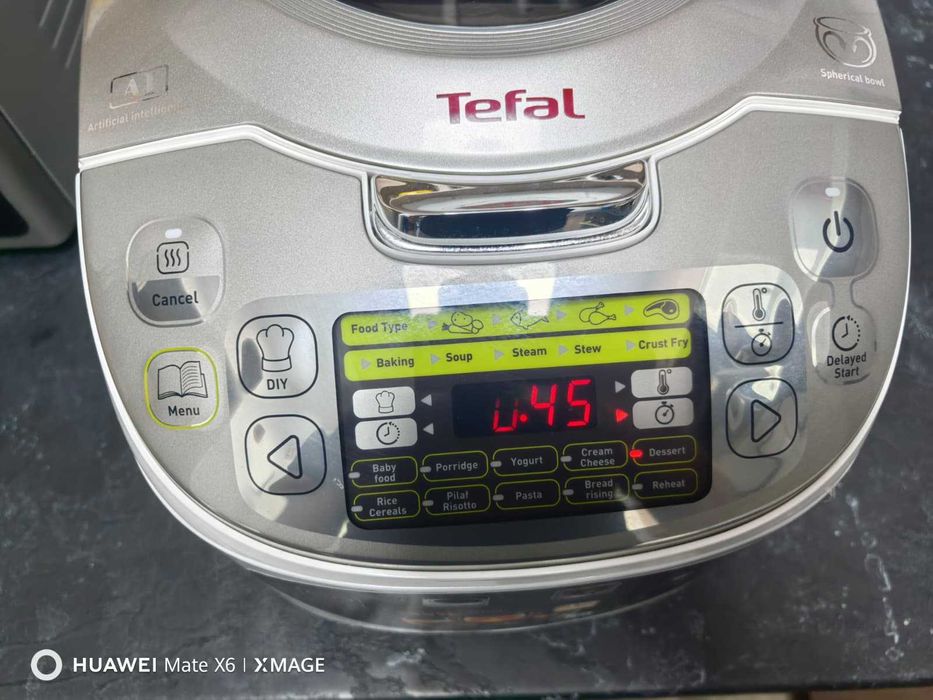 Multicooker Tefal Advanced RK812110, 45 programe
