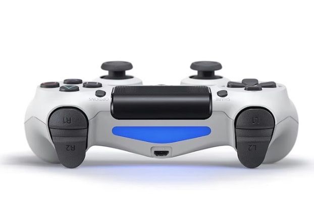 !!!НОВ!!! Контролер за ps4 цвят бял идва с зарядно
