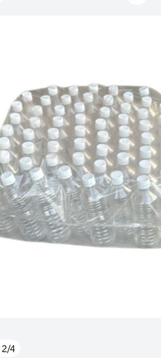 Sticla Pet 0,5L  plastic cu capac 60 buc pe bax