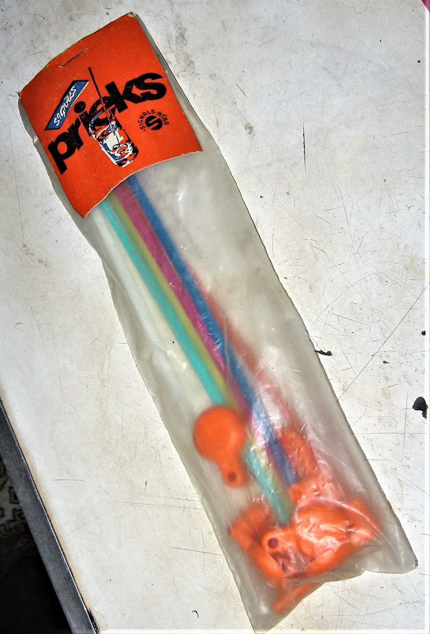 Трубочки для коктейлей ( разноцветные, набор 6 штук )