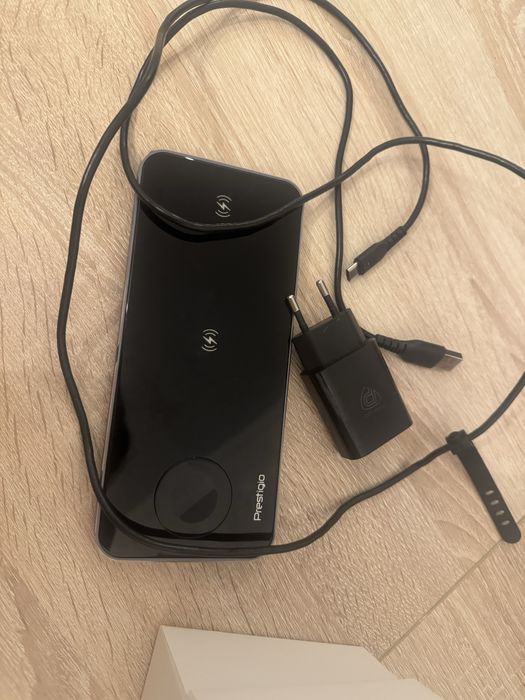 Беспровадная зарядка Prestigio 3 в 1
