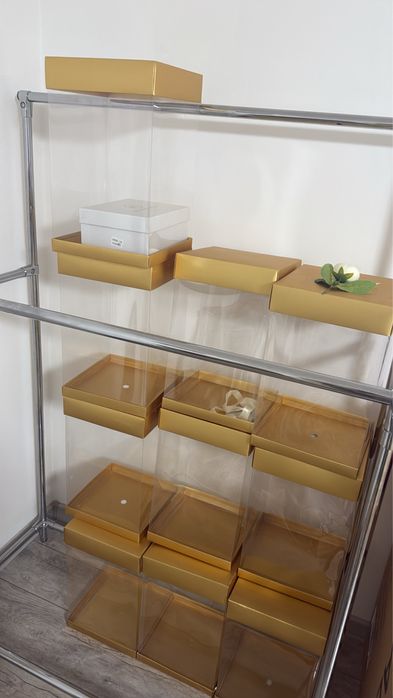 Коробки для обуви и сумки на приданое