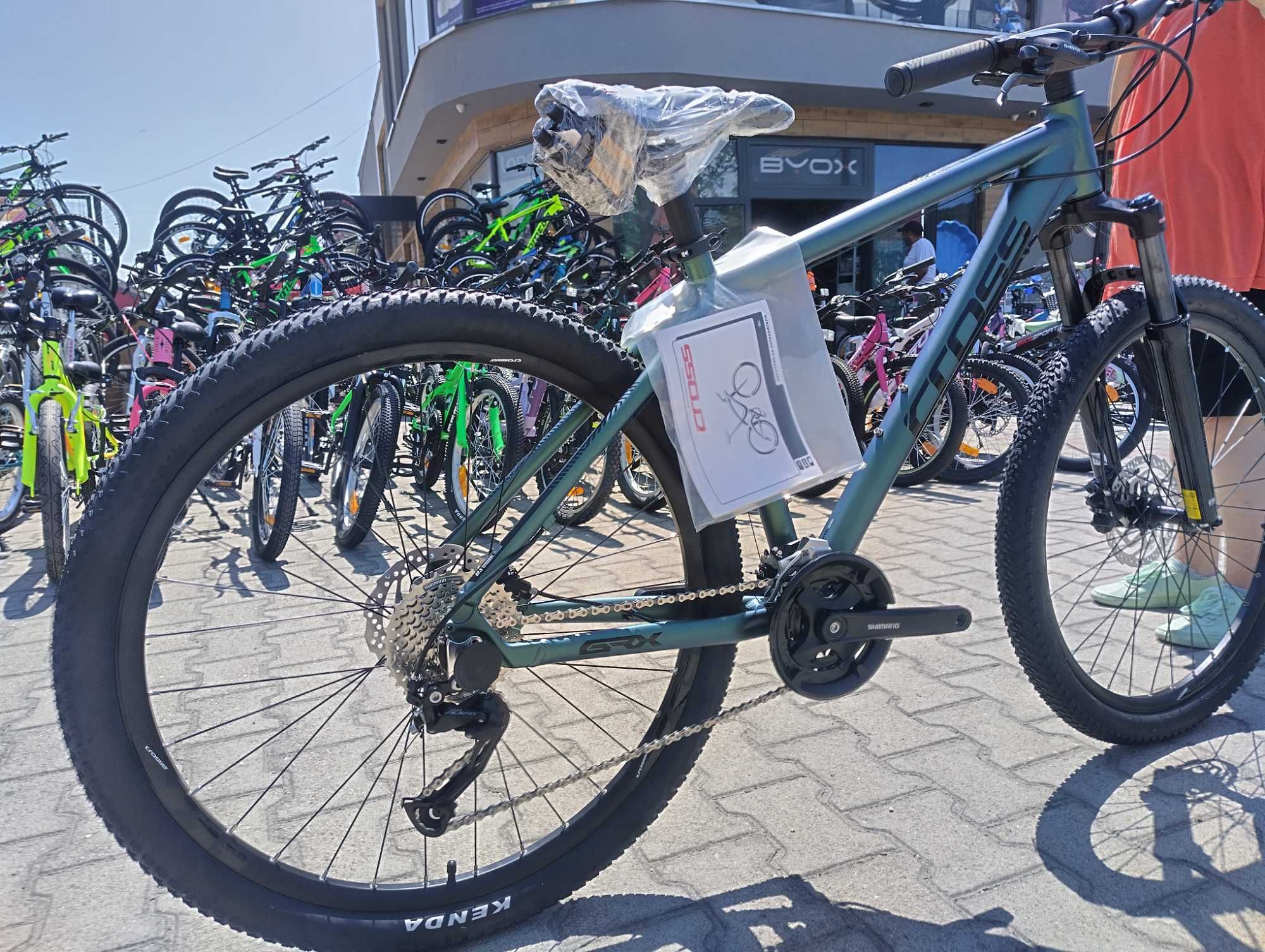 CROSS Велосипед 27.5" GRX 9 M green