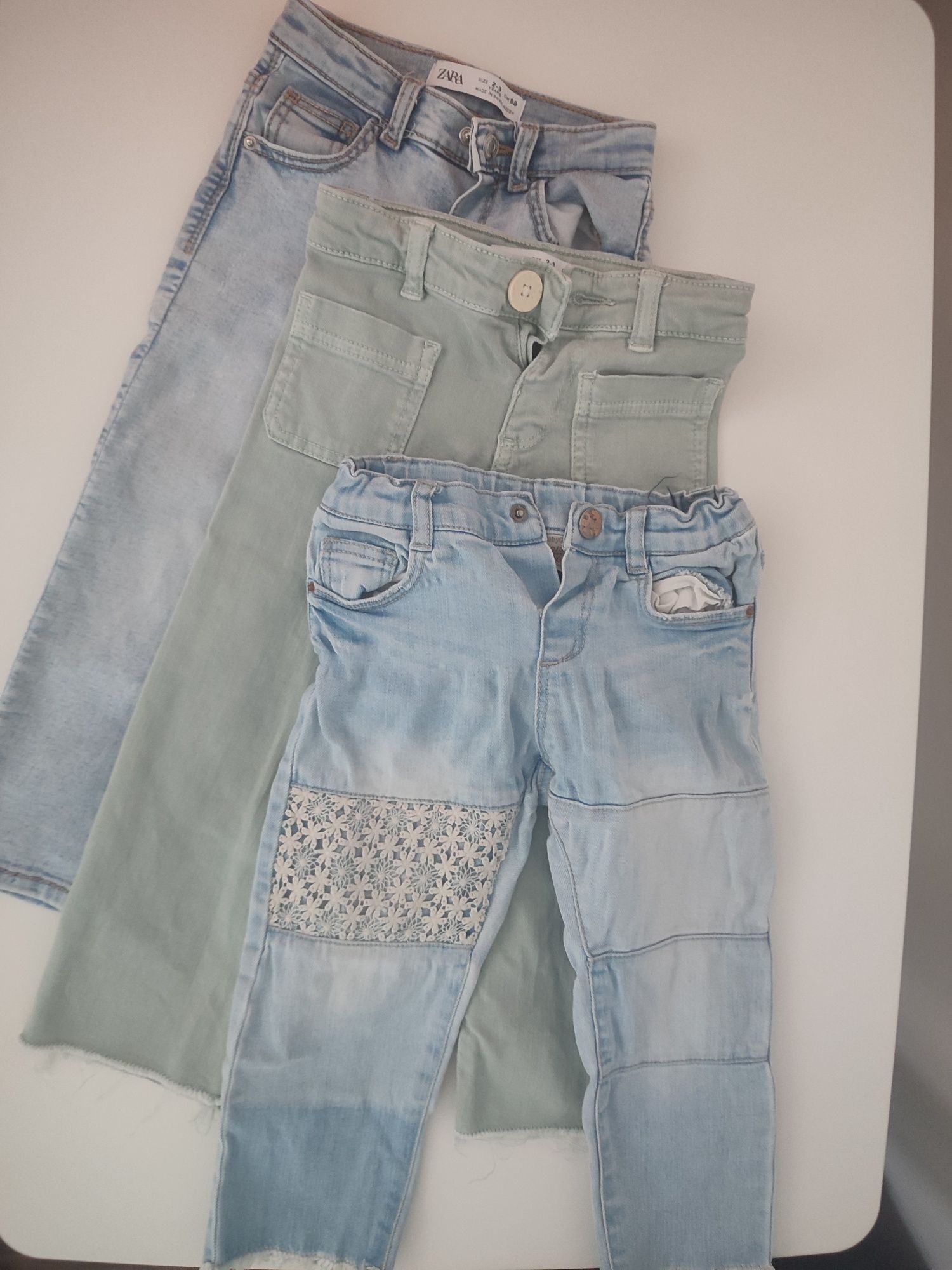 Lot blugi zara 98cm fete