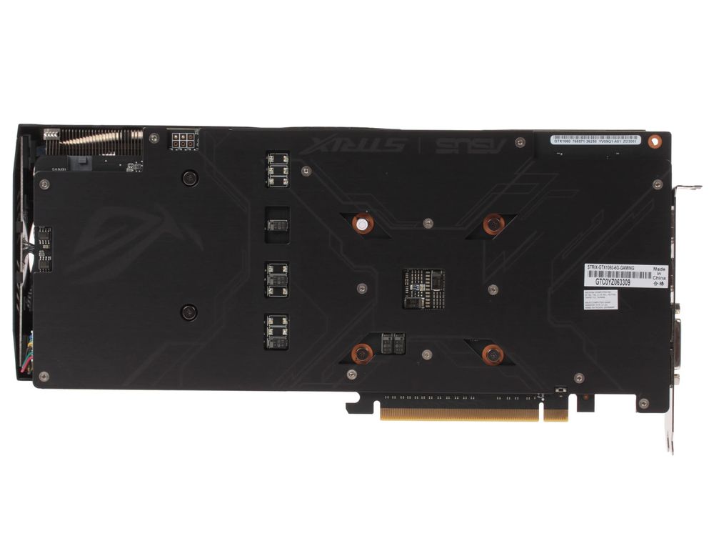 Видеокарта PCI-E Asus GeForce GTX 1060 STRIX 6144MB 192bit GDDR5