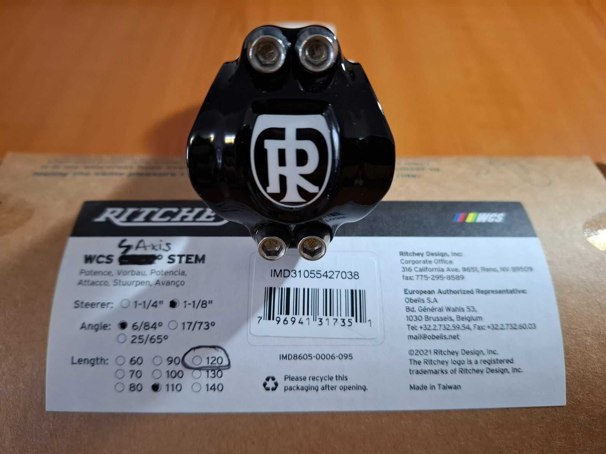 Ritchey WCS 4 Axis 1 -1/8 120 mm 6*