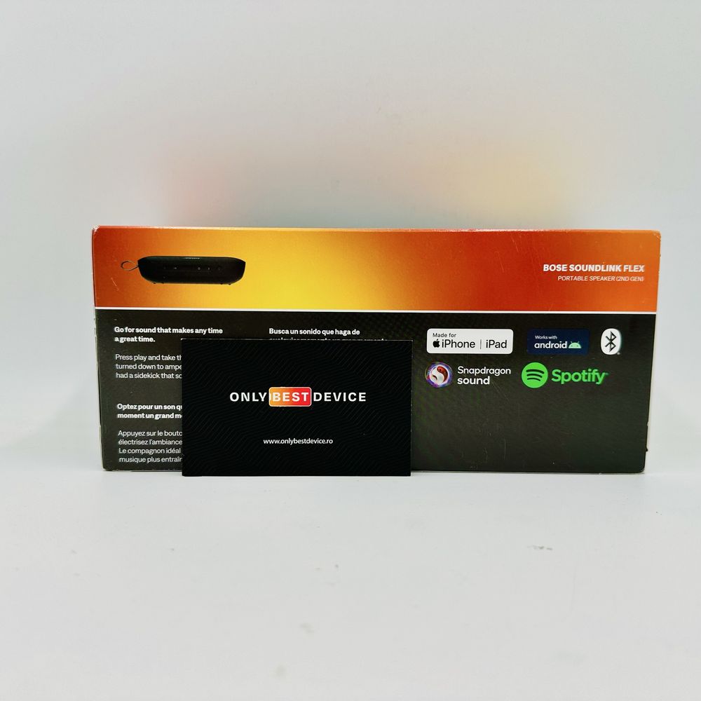 Boxa portabila Bose Soundlink Flex Black Generatia 2