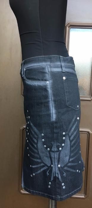 MET Superba Fusta Jeans Conica Stil Desigual Ed Limitata Oferta 1+1