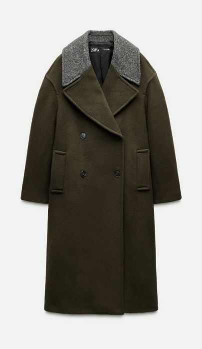 ZARA вълнено палто ново