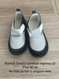 Pantofi Timmo barefoot marime 22