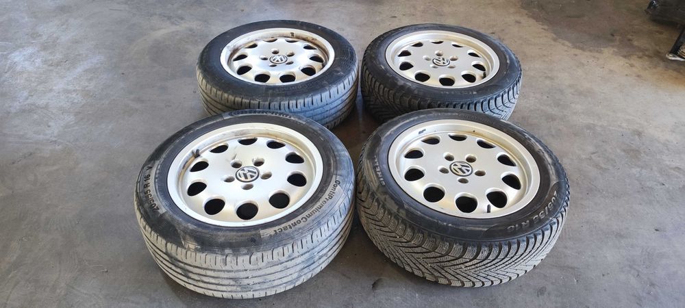 Jante aliaj 16 volkswagen vw passat b6 sedan cu anvelope 205/55/16