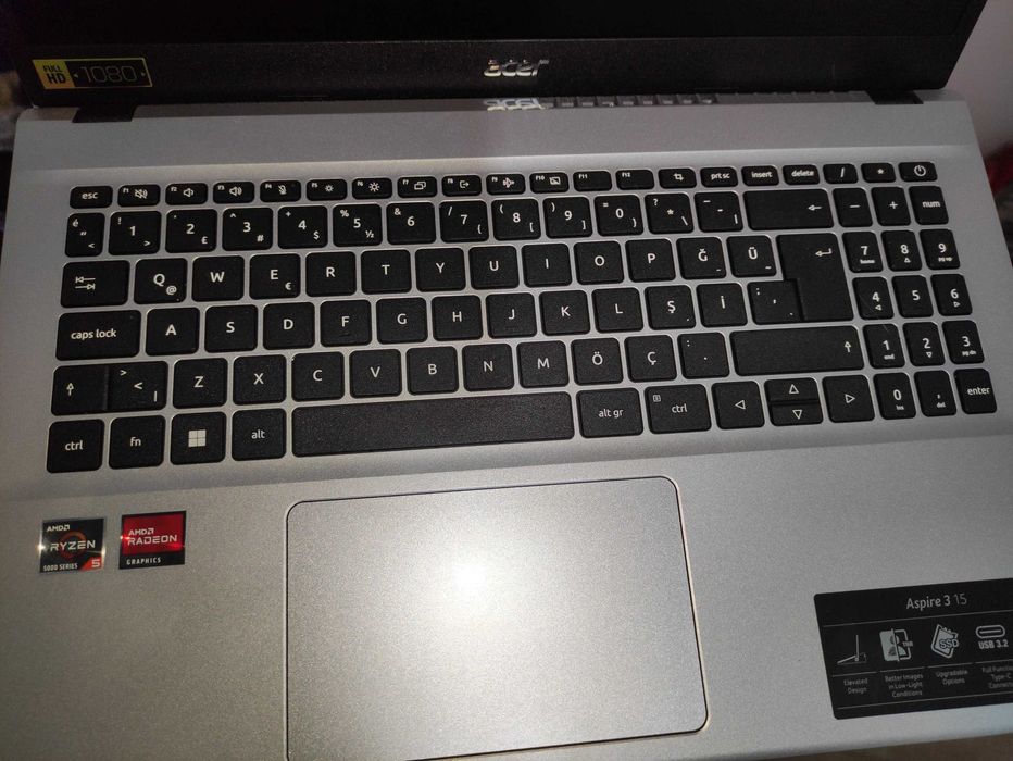 Ноутбук ACER AMD r5-5500u