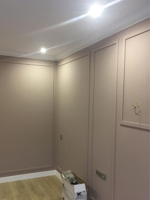 Покраска стен , левкас , ремонт