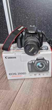 Canon 2000D obiectiv 18-55mm