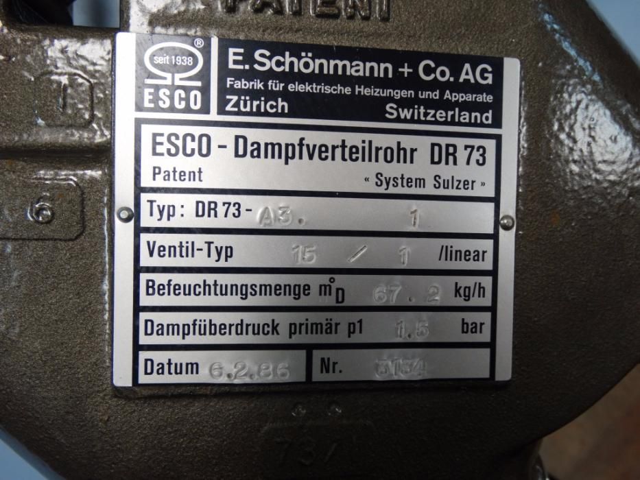 индустриален овлажнител ESCO typ DR 73