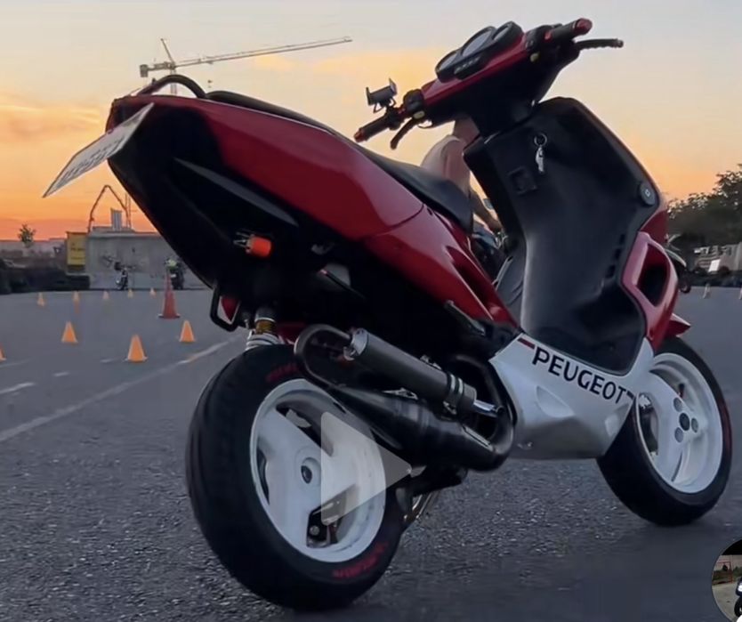 Scuter peugeott speedfight 307 wrc