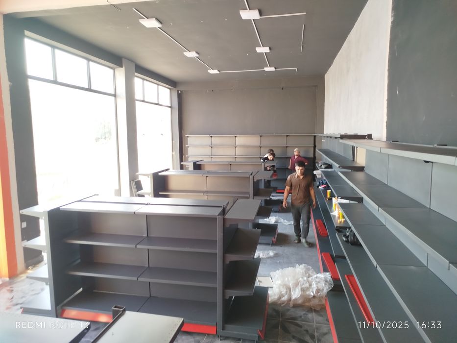 stelaj mahsuloti dastavka va oʻrnatib berish ichida