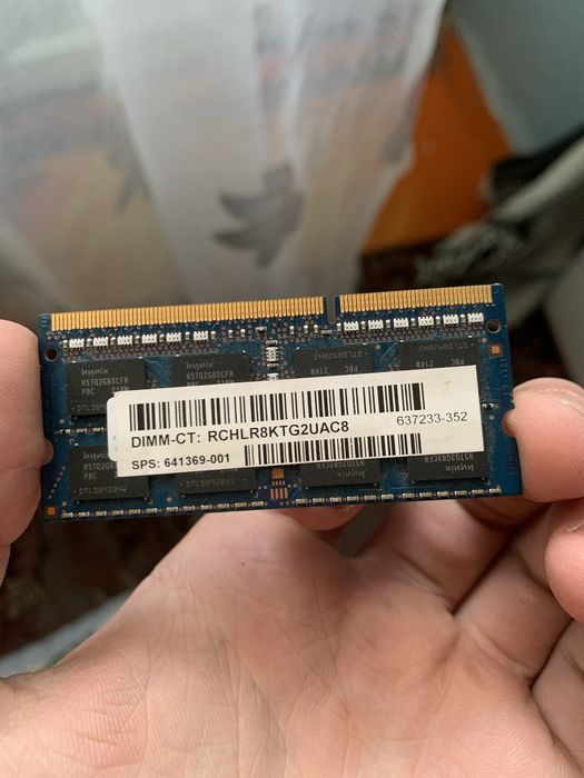 Оперативная память ddr3 ноутбучная две плашки