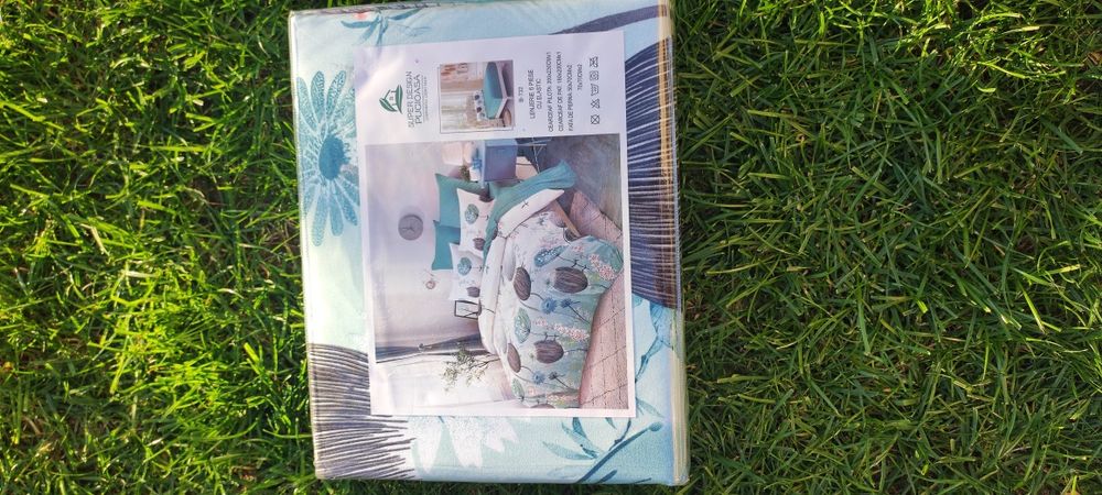 Vând lenjerie de pat 6 piese cu elastic