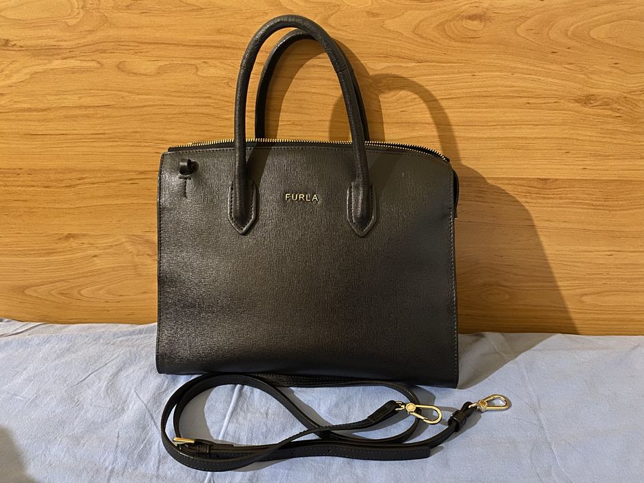 Furla дамска чанта, естествена кожа