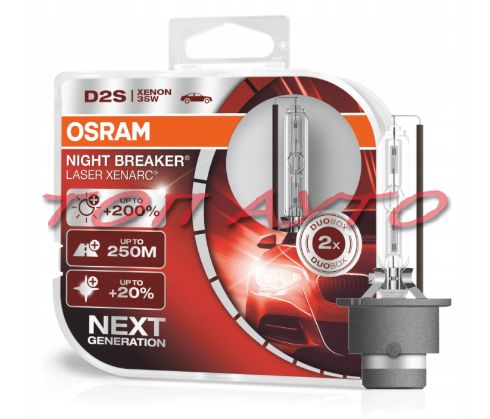 Осрам Osram Ксенон Крушки D1S/D2S Night Breaker Laser Xenarc Original