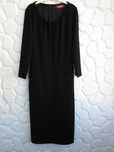 Rochie neagra office midi mix lana Max Mara