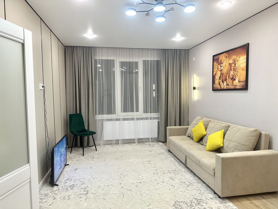 Сдам 1 комнатную квартиру в Жк Жетысу Аксу на левом берегу