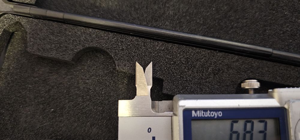 Mitutoyo CD-P15KWW Дигитален водоустойчив шублер твърдосплавни челюсти
