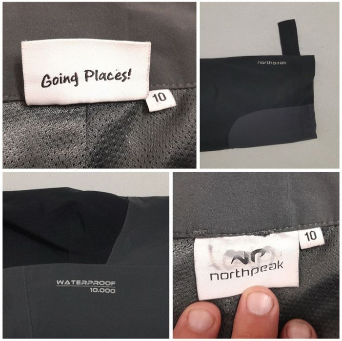 Pantaloni stretch trekking, tura NorthPeak 10000 mm coloana de apă Wat