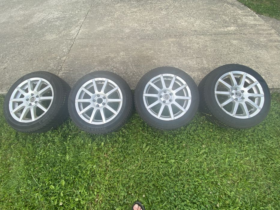 Jante R 16 / 5x100 Anvelope iarna 195/55/16
