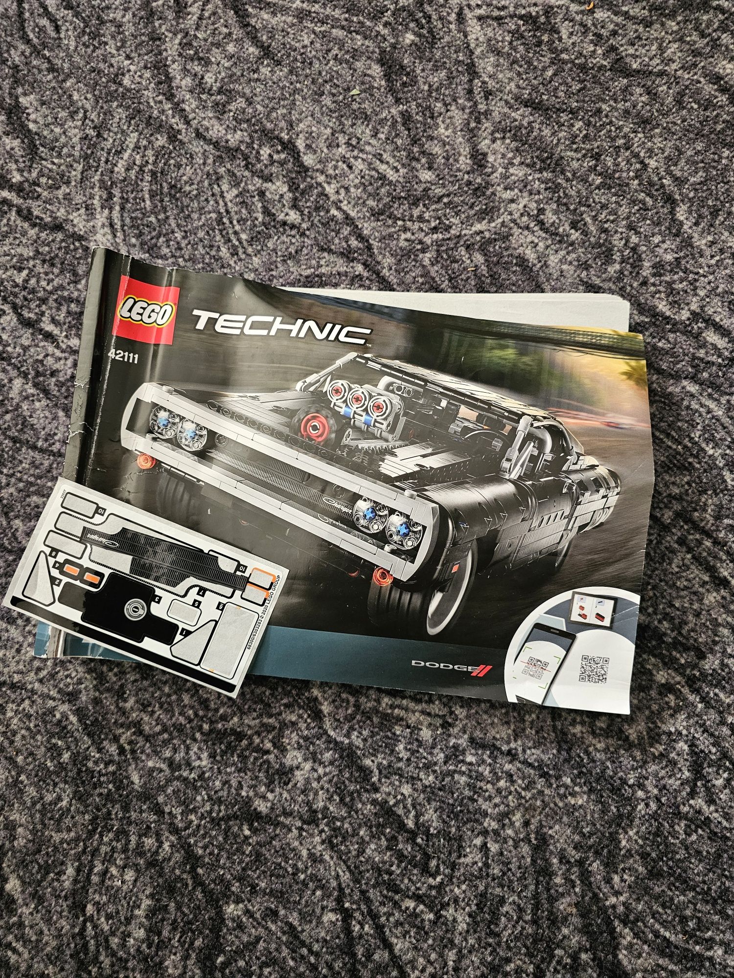 Lego technic dodg chargar F&F.