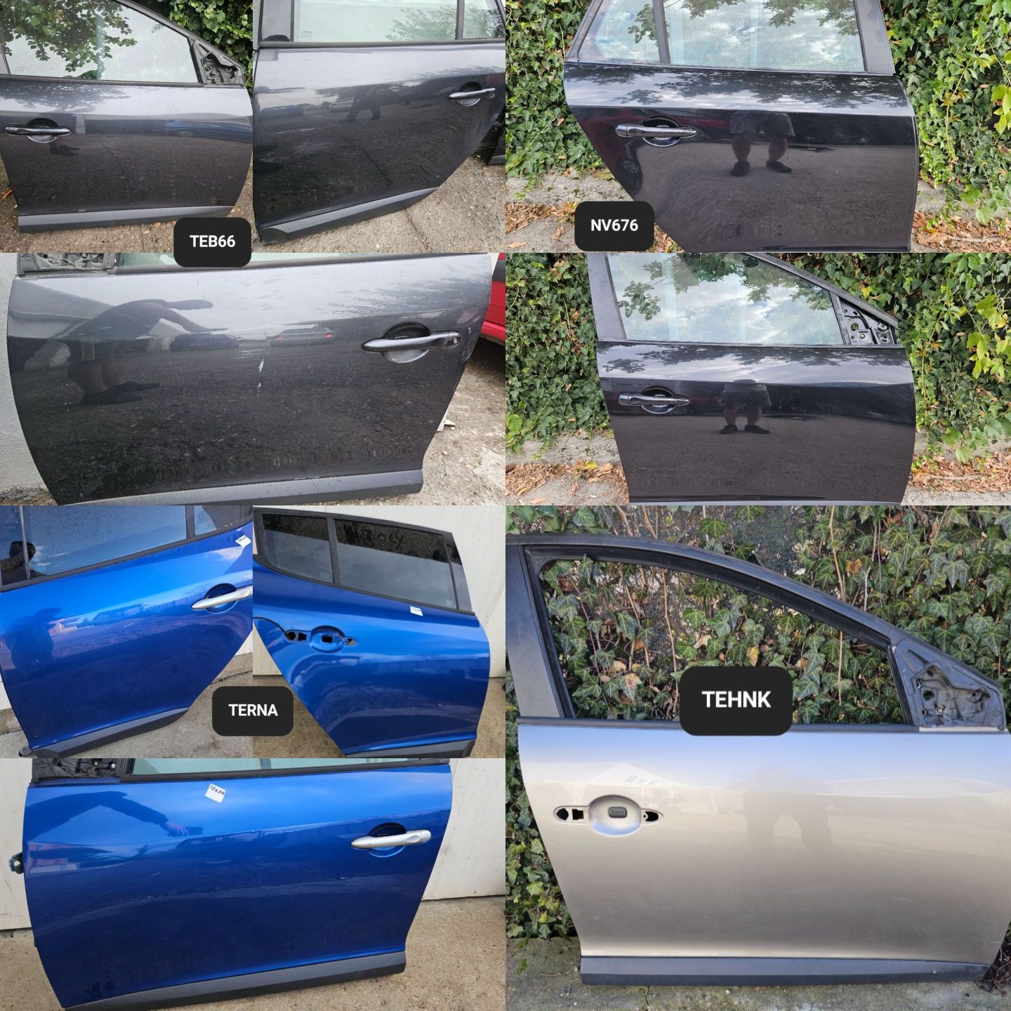 Usa usi fata spate Renault Megane 3 break si hatchback scurt TEGNE