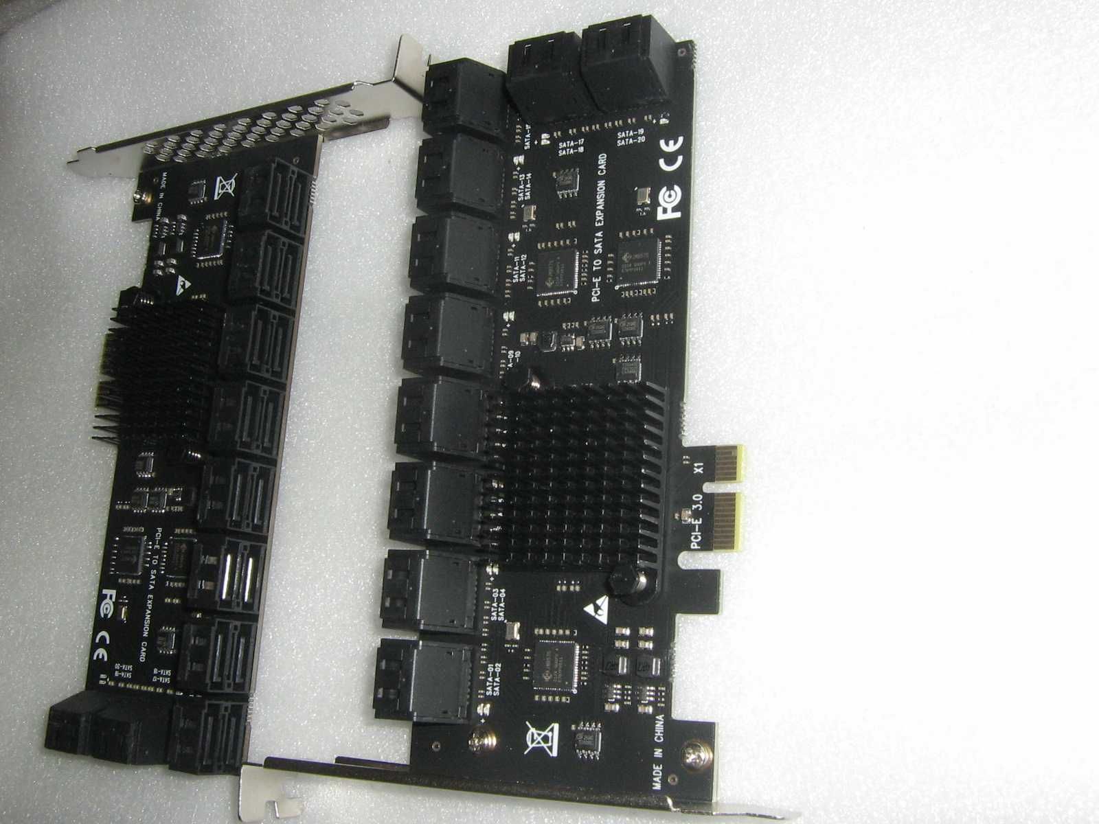ADAPTOARE PCIe X1 20 de porturi SATA SATA 3.0