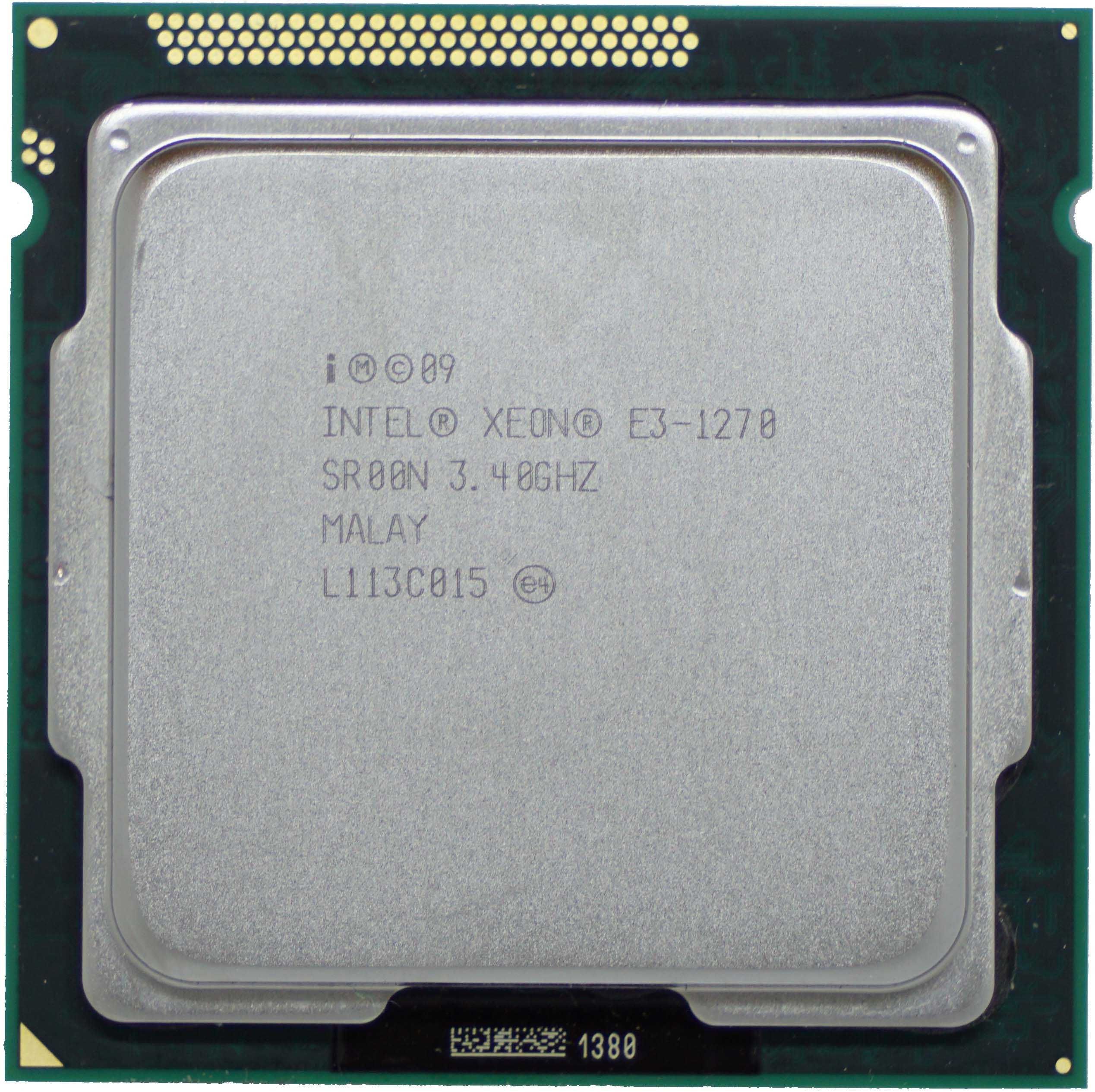 Процесор ЦПУ CPU xeon E3-1270 аналог на i7 2600 сокет 1155