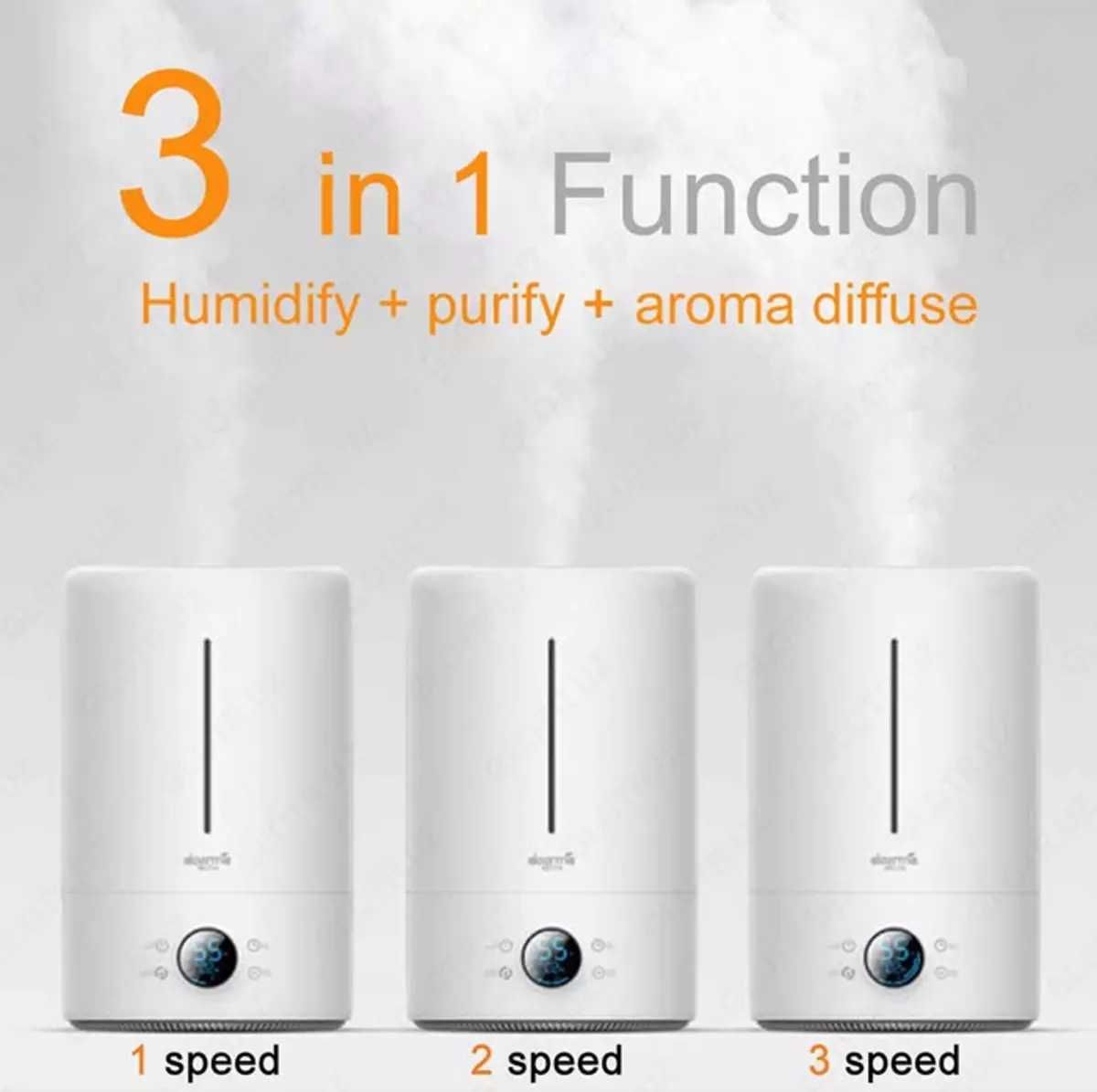 мобильный автоУвлажнитель воздуха Xiaomi Deerma 5L DEM-F628S