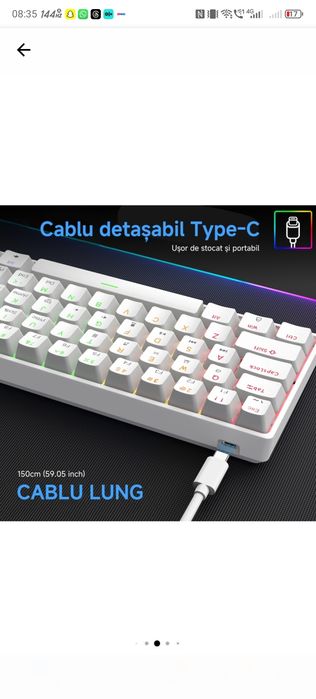 Tastatura mecanica noua