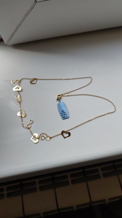 Vând lănțișor nou din aur de 18k cumpărat din Dubai cu factura